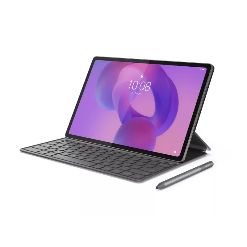 Lenovo Folio Keyboard for Idea Tab Plus - Storm Grey, QWERTY US, Trackpad (ZG38C07528)