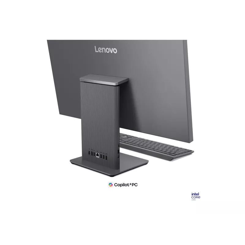 Lenovo IdeaCentre AIO 27IPH11 All-in-One Desktop, 27 inch QHD, Intel Core Ultra 7 355, 32GB LPDDR5X, 1TB SSD, Intel Graphics, Windows 11 Home, Luna Grey, English Keyboard, 2-Year Warranty
