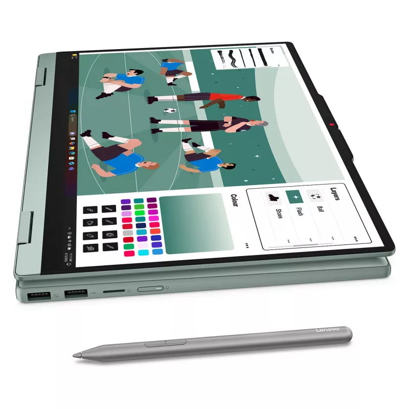 Lenovo IdeaPad 5 2-in-1 83UH003LGE - 14 inch WUXGA Touch, AMD Ryzen AI 5 430, 16GB RAM, 512GB SSD, Windows 11 Home