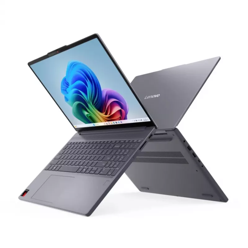 Lenovo IdeaPad Slim 3 15Q8X10 Laptop, 15.3 inch IPS WUXGA, Snapdragon X, 16GB RAM, 512GB SSD, Luna Grey, Windows 11 Home