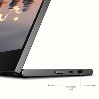 Lenovo L16 16 inch WUXGA Portable IPS Monitor with USB-C, 300 nits, 60Hz, 3-Year Warranty