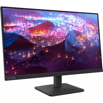 Lenovo L27-4E 27 inch Full HD IPS Monitor with AMD FreeSync, 75Hz, NearEdgeless, TÜV Eye Comfort, HDMI & DisplayPort