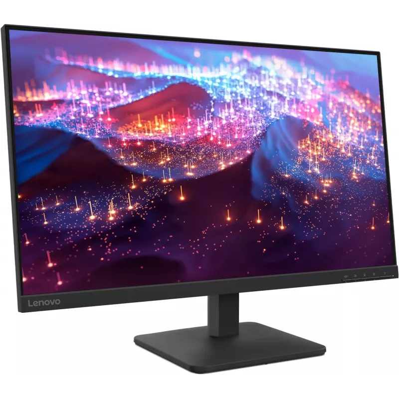 Lenovo L27-4E 27 inch Full HD IPS Monitor with AMD FreeSync, 75Hz, NearEdgeless, TÜV Eye Comfort, HDMI & DisplayPort