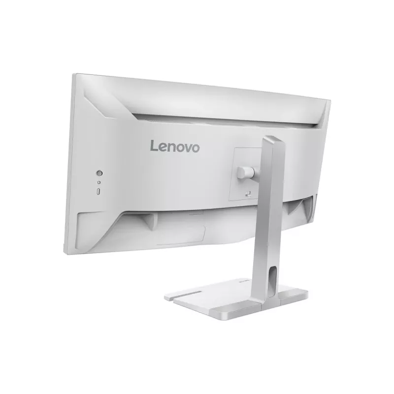 Lenovo L34W-4C 34 inch Curved WQHD Ultrawide IPS Monitor 120Hz, 150mm Height Adjustment, Cloud Grey