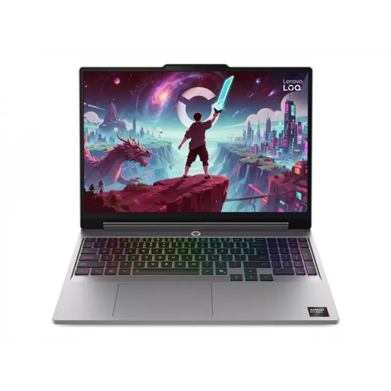 Lenovo LOQ 15AHP11 Gaming Laptop, AMD Ryzen 7 250, 15.3 inch WUXGA, 16GB RAM, 512GB SSD, NVIDIA GeForce RTX 5070, Windows 11 Home, 2-Year Carry-in