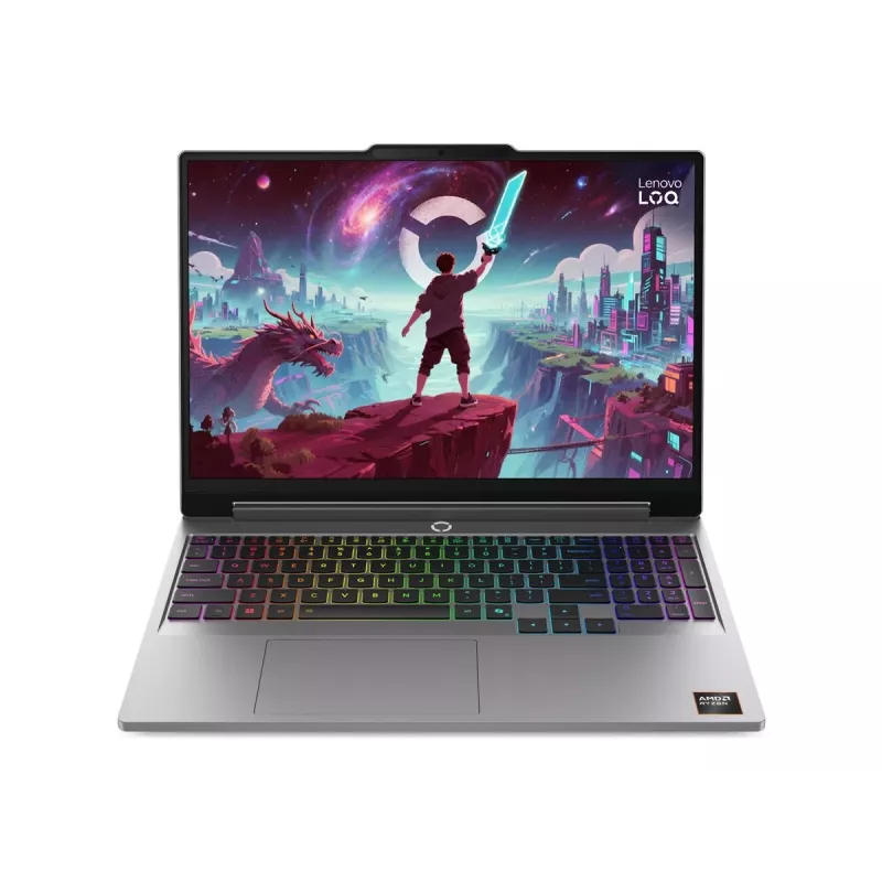 Lenovo LOQ 15AHP11 Gaming Laptop, AMD Ryzen 7 250, 15.3 inch WUXGA, 16GB RAM, 512GB SSD, NVIDIA GeForce RTX 5070, Windows 11 Home, 2-Year Carry-in
