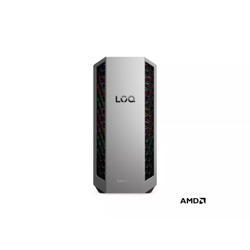 Lenovo LOQ Tower 26ADR10 AMD Ryzen 7 8745HX 16GB 1TB SSD AMD Radeon RX 9060 XT 16GB Windows 11 Home Gaming Desktop PC