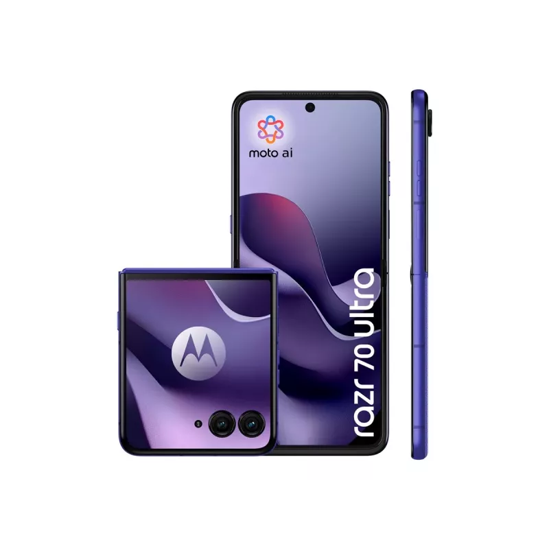 Lenovo Motorola Razr 70 Ultra 7 inch 16GB 512GB Android Pantone Orient Blue