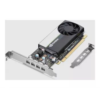 Lenovo NVIDIA T400E 4GB GDDR6 4x mini-DisplayPort Low Profile Graphics Card