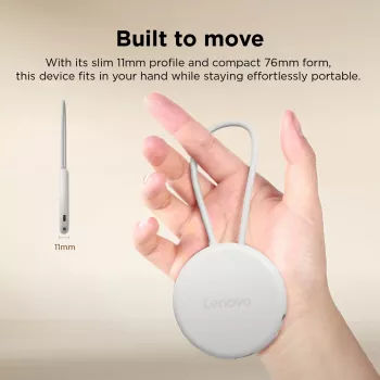 Lenovo Slim USB-C Hub GX91V16416, HDMI 2.1, USB 10 Gbps, Seashell