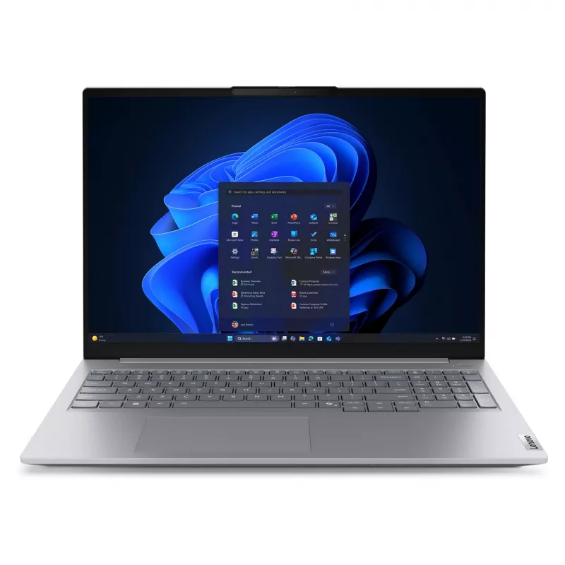 Lenovo ThinkBook 16 G9 AHP 21UT - 16 inch WUXGA - AMD Ryzen 7 250 - 16GB RAM - 512GB SSD - Windows 11 Pro - Arctic Grey