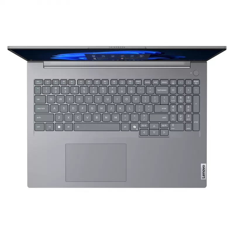 Lenovo ThinkBook 16 G9 AHP 21UT - 16 inch WUXGA - AMD Ryzen 7 250 - 16GB RAM - 512GB SSD - Windows 11 Pro - Arctic Grey