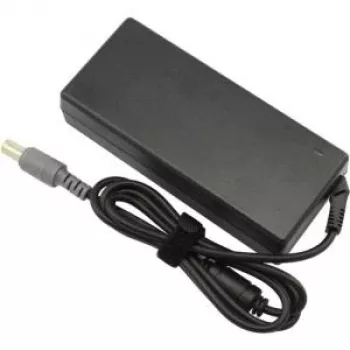Lenovo ThinkPad 90W AC Power Adapter - 20V 4.5A, Round Barrel Connector, Indoor, Black (FRU92P1112, 92P1106)