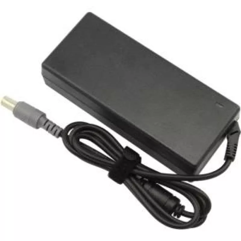 Lenovo ThinkPad 90W AC Power Adapter - 20V 4.5A, Round Barrel Connector, Indoor, Black (FRU92P1112, 92P1106)