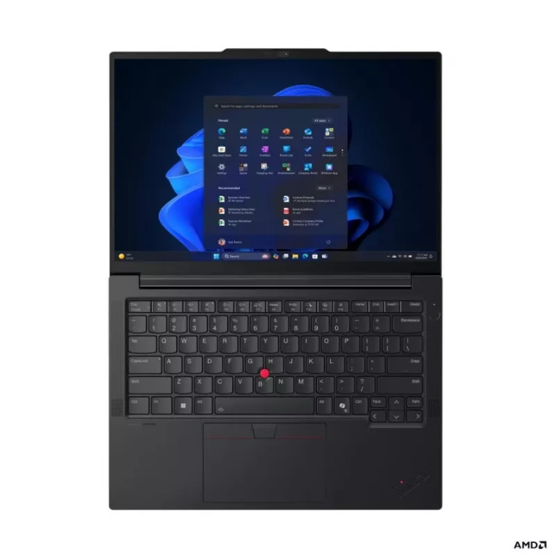 Lenovo ThinkPad E14 G8 AMD 14 inch WUXGA IPS Laptop, AMD Ryzen AI 5 330, 16 GB DDR5, 512 GB SSD, Radeon Graphics, Windows 11 Pro, Black, Nordic Keyboard