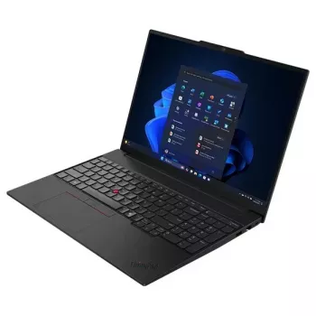 Lenovo ThinkPad E16 G3 16 inch WQXGA Laptop - AMD Ryzen 7 8845HS, 16GB DDR5, 512GB SSD, Windows 11 Pro, Graphite Black