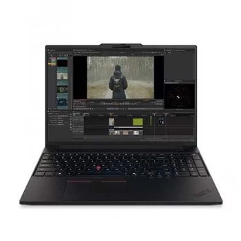 Lenovo ThinkPad P16s Gen 5 16 inch 2.8K Mobile Workstation - Intel Core Ultra 9 388H, 64GB DDR5, 1TB SSD, Intel Arc B390, Windows 11 Pro, Nordic Backlit Keyboard, Black, Fingerprint Reader, 5G Upgradable, 3-Year Warranty
