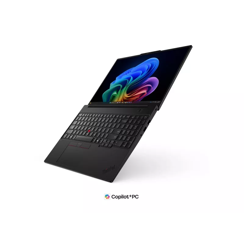 Lenovo ThinkPad T16 G5 Intel 16 inch WUXGA IPS Laptop, Intel Core Ultra 7, 32 GB LPCAMM2 LPDDR5X, 512 GB SSD, Windows 11 Pro, Black