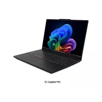 Lenovo ThinkPad T16 G5 Intel 16 inch WUXGA IPS Laptop, Intel Core Ultra 7, 32 GB LPCAMM2 LPDDR5X, 512 GB SSD, Windows 11 Pro, Black