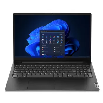 Lenovo V15 G4 AMN 15.6 inch Full HD Laptop - AMD Ryzen 3 7320U, 8GB LPDDR5, 256GB SSD, AMD Radeon Graphics, English Keyboard, Black