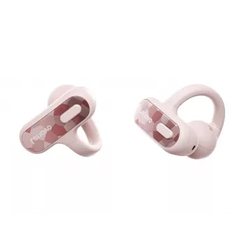 Lenovo X500 Open-Ear Clip-on Earbuds - Pink (Bluetooth 5.3, 30H Total Battery, IPX5)
