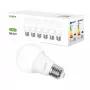 LEPRO 100090-DW-EU-6 LED Bulb, E27, A60, 8.5W (60W Equivalent), 806 lm, 6500K Cool White, 180° Beam Angle, 6-Pack