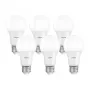 LEPRO 100092-WW-EU-6 A60 E27 7W 800lm 2700K Dimmable LED Bulb, Class E, 6-Pack