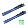 LEPRO 120023L-BU-2 LED Flashlight, 1000 Lumens, Zoomable, IPX4, 2-Pack, Black