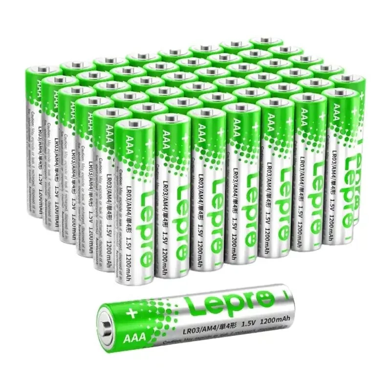 LEPRO 130001-48 AAA R3 Alkaline Batteries, 48-Pack | 1.5V Long-Lasting, Mercury-Free
