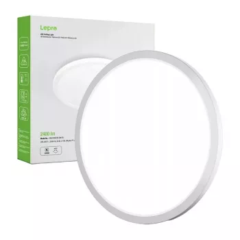 LEPRO 1500039-DW-EU 24W 2400lm LED Ceiling Light Daylight White IP54