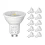 LEPRO 200084-DW-EU-10 GU10 Dimmable LED Bulb, 4.5W, 345 lm, 6500K, 38°, 10 pcs