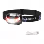 LEPRO 3200008 Rechargeable Motion Sensor Headlamp, 300 Lumens, IPX4, 6 Modes, Black