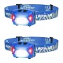 LEPRO 320014-B-2 Headlamp 2-Pack, 1200 Lumens, USB-C Rechargeable, IPX5 Waterproof, Motion Sensor, 5 Modes