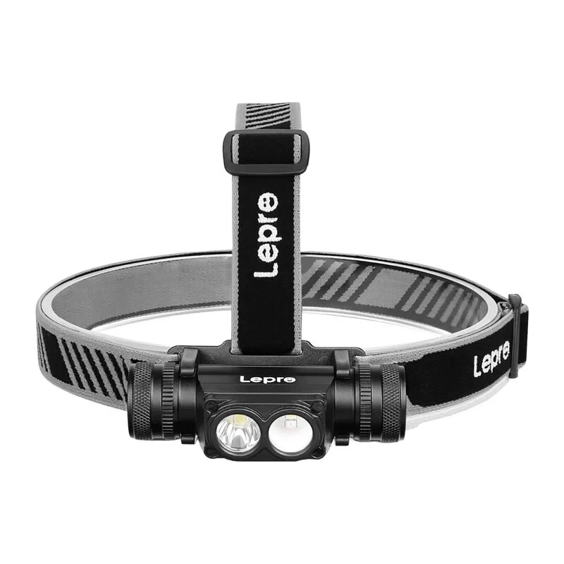 LEPRO 320018 Rechargeable LED Headlamp with Motion Sensor, 1000 Lumens, USB-C Charging, IPX4