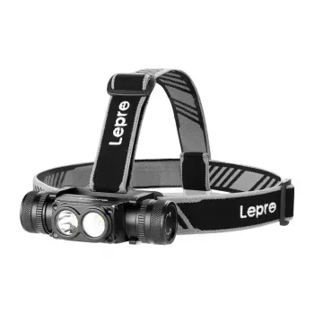 LEPRO 320018 Rechargeable LED Headlamp with Motion Sensor, 1000 Lumens, USB-C Charging, IPX4