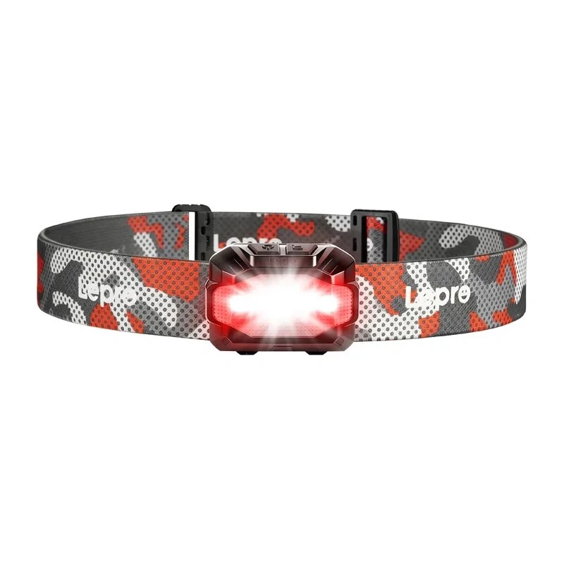 LEPRO 320023 300 lm Rechargeable Headlamp with Red Light Modes