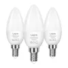 LEPRO 600059-WW-EU-3 LED Bulb E14 C37 4.2W (40W Equivalent) 470lm 2700K Warm White 250° Beam Angle 3-Pack