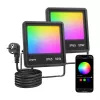 Lepro F1 50W LED Floodlight IP65 5000Lm 5000K Daylight Wall Mountable