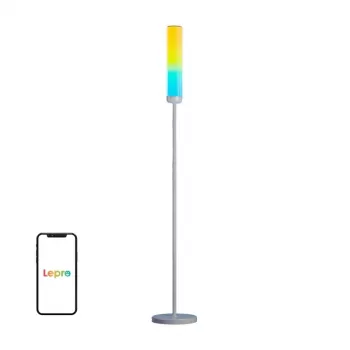 Lepro O1 AI Floor Lamp - Smart Floor Lamp, 2000 Lumens, RGB+CCT, Wi-Fi, Works with Alexa/Google Assistant
