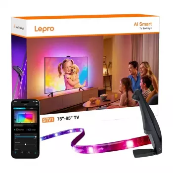Lepro STV1 Wi-Fi LED Strip 5m – RGB Smart Light, Alexa & Google Assistant Compatible