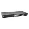 LevelOne GEU-2432 24-Port Gigabit Ethernet Switch, 4-Mode DIP Switch, 19 inch Rackmount, Unmanaged, Metal Housing