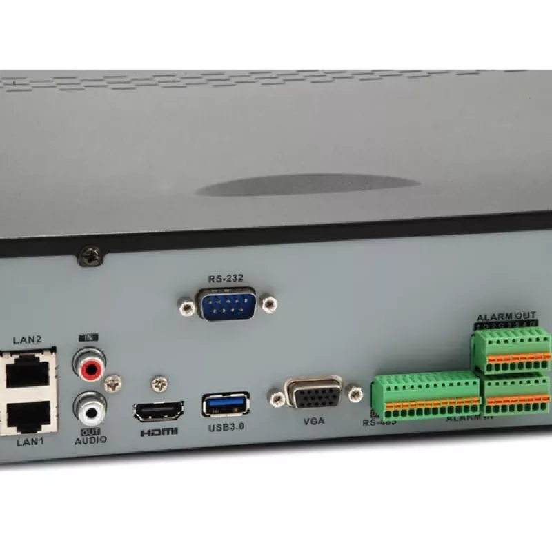 LevelOne NVR-1612 16-Channel 12MP 4-Bay Network Video Recorder