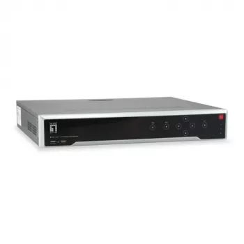 LevelOne NVR-1612 16-Channel 12MP 4-Bay Network Video Recorder