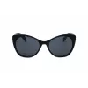LEVI'S LV-1015-S-807 Women's Square Sunglasses - Black Frame, Grey Lens, UV400 Protection