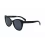 LEVI'S LV-1015-S-807 Women's Square Sunglasses - Black Frame, Grey Lens, UV400 Protection