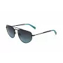 LEVI'S LV-1018-S-807 Unisex Sunglasses, Black Frame, Grey Lens, 59 mm