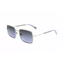LEVI'S LV-1019-S-BL Unisex Rectangular Sunglasses - Black Frame Smoke Grey Lens 57mm