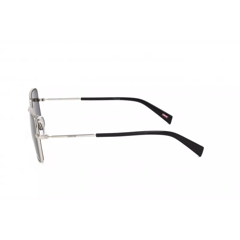 LEVI'S LV-1019-S-IR Unisex Sunglasses - Black Frame, Grey Lens, 57mm