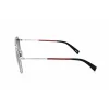 Levi's LV-1021-S-RD Unisex Sunglasses - Black Frame, Grey Lens, 58mm