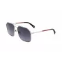 Levi's LV-1021-S-RD Unisex Sunglasses - Black Frame, Grey Lens, 58mm